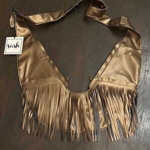SASH FRINGE CROSSBODY 2024